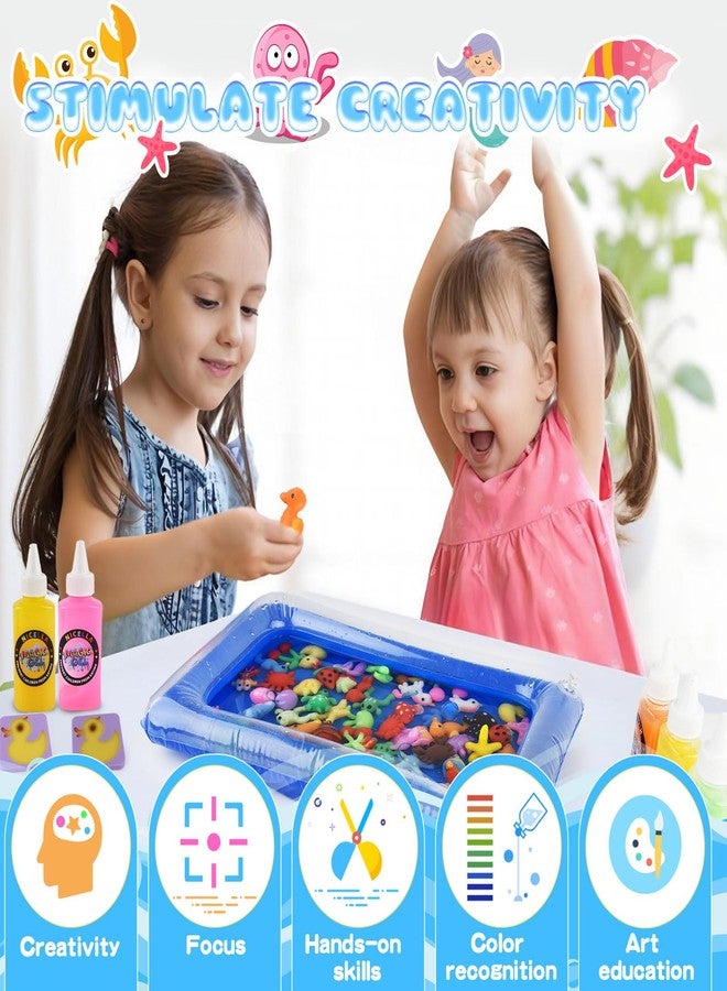 Nicella Magic Gel Water Elf Toy Kit, Squishy Making Kit for Kids with 20PCS Aqua Fairy Water Gels & Animal Mold, Gift for Christmas, Easter, Birthday, New Year, Creative Art Craft Girls 3-9 Year Old (60ml) - Image 5